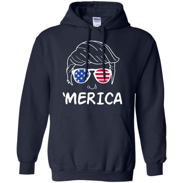 Donald Trump Merica Fourth Of July T-shirt, Hoodie, Tank - TeesGrab