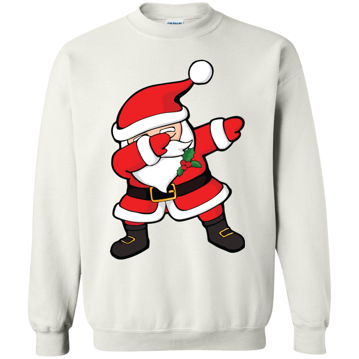 Dabbing Santa Claus Christmas Dab Shirt Long Sleeve TeesGrab