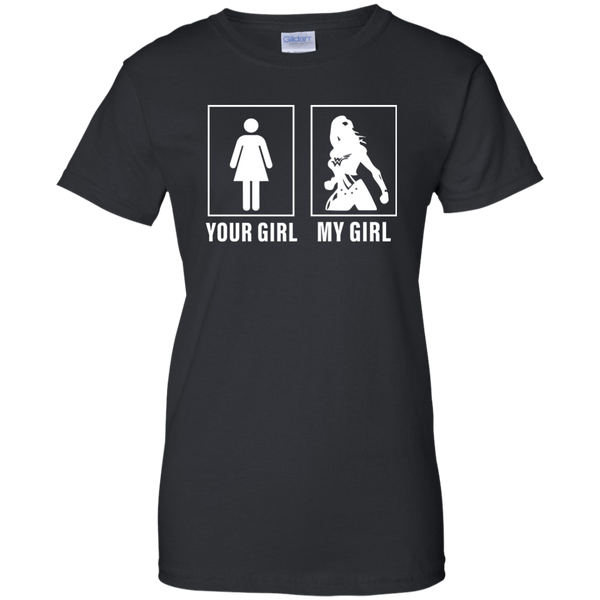 Your Girl vs My Girl Wonder Woman Ver - Shirt - TeesGrab