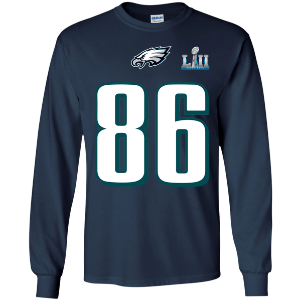Super Bowl Philadelphia Eagles Zach Ertz 86 T-shirt, Hoodie - TeesGrab