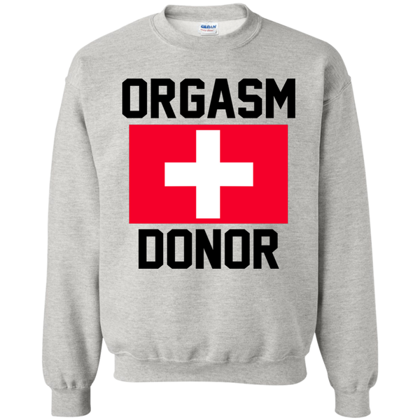 Orgasm Donor Funny Shirt, Hoodie, Sweater - TeesGrab