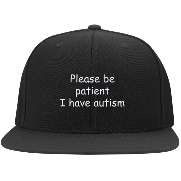 Please Be Patient I Have Autism Custom Hat, Cap - TeesGrab
