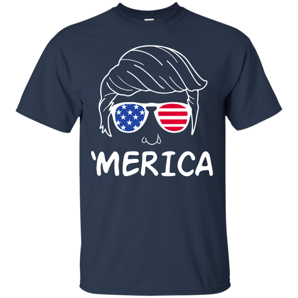 Donald Trump Merica Fourth Of July T-shirt, Hoodie, Tank - TeesGrab