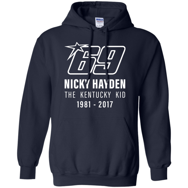 Tribute to Nicky Hayden 2017 Shirt The Kentucky Kid Hoodie - TeesGrab