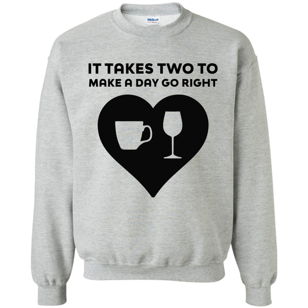 It Takes Two to Make a Day Go Right shirt - TeesGrab