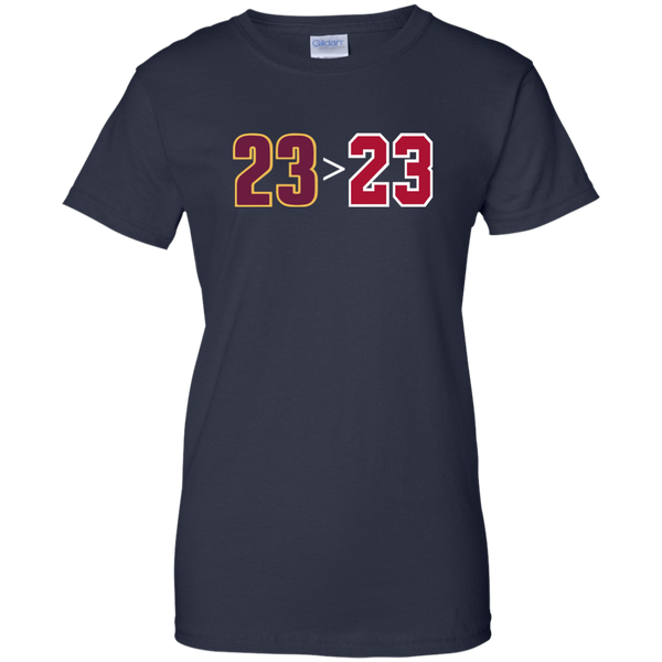 Lebron Greater than Jordan T-Shirt - TeesGrab