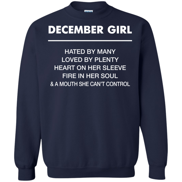 December Girl hated by many loved by plenty Shirt, Tank top - TeesGrab