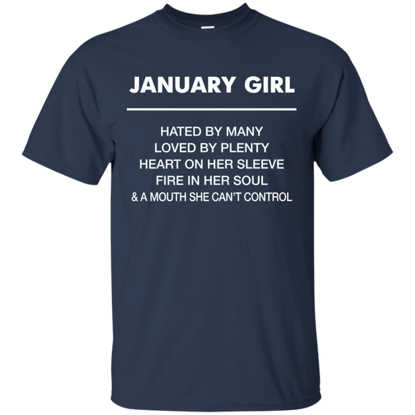 January Girl hated by many loved by plenty Shirt, Tank top - TeesGrab