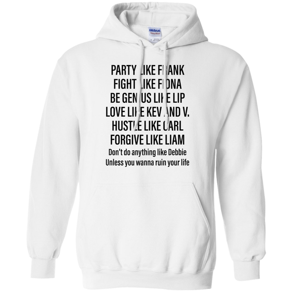 Party Like Frank Fight Like Fiora Be Genius Like Lip Shirt - TeesGrab