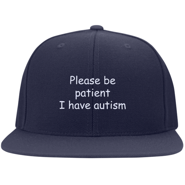 Please Be Patient I Have Autism Custom Hat, Cap - TeesGrab