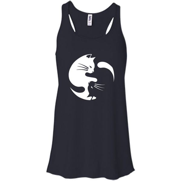 Yin and Yang Cats T-shirt - TeesGrab