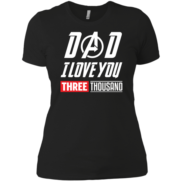 Endgame Dad I Love You Three Thousand Tony Stark - TeesGrab