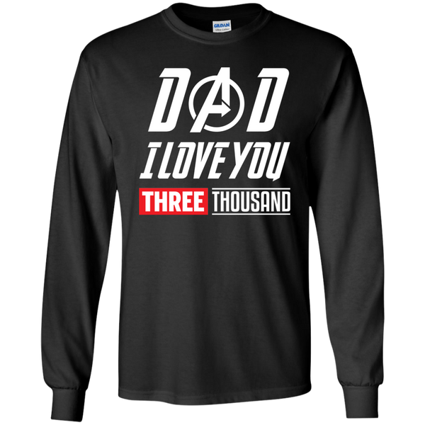 Endgame Dad I Love You Three Thousand Tony Stark - TeesGrab