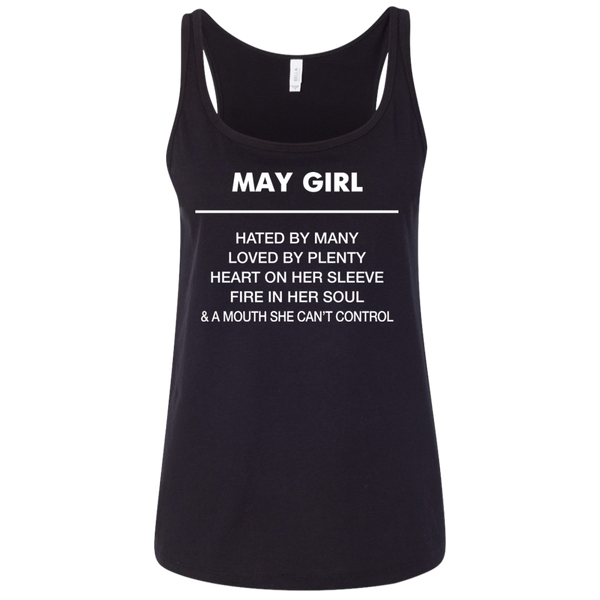 May Girl hated by many loved by plenty Shirt, Tank top - TeesGrab