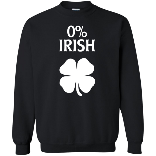 Irish 0% Funny St. Patrick's Day T-shirt, Hoodie, Long Sleeve - TeesGrab