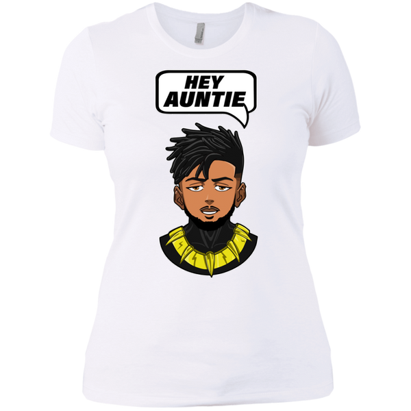 Wakanda Black Panther Erik Killmonger Hey Auntie T-shirt - TeesGrab