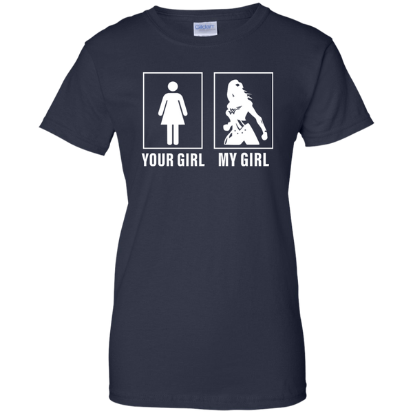 Your Girl vs My Girl Wonder Woman Ver - Shirt - TeesGrab