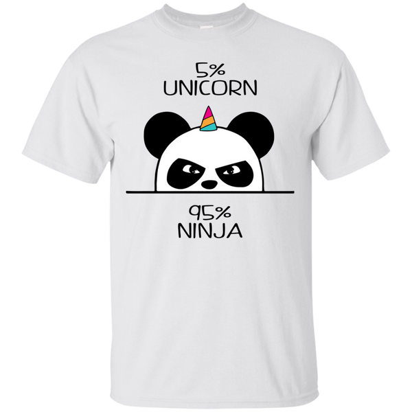 Pandicorn: 5% Unicorn and 95% Ninja Shirt, Hoodie, Tank - TeesGrab