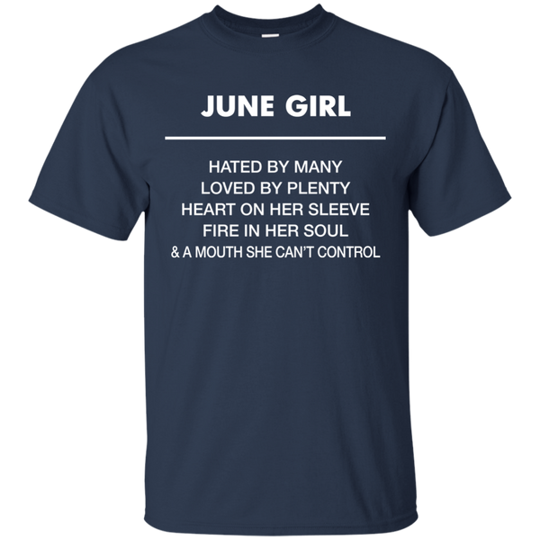June Girl hated by many loved by plenty Shirt, Tank top - TeesGrab
