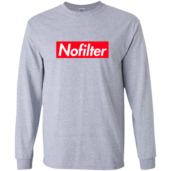 No Filter Shirt, Tank, Long Sleeve - TeesGrab