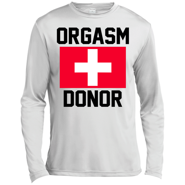 Orgasm Donor Funny Shirt, Hoodie, Sweater - TeesGrab