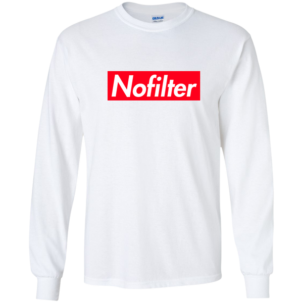 No Filter Shirt, Tank, Long Sleeve - TeesGrab