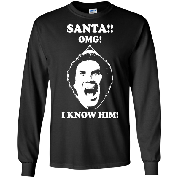 Santa Oh My God I Know Him Elf Shirt, Sweater - TeesGrab