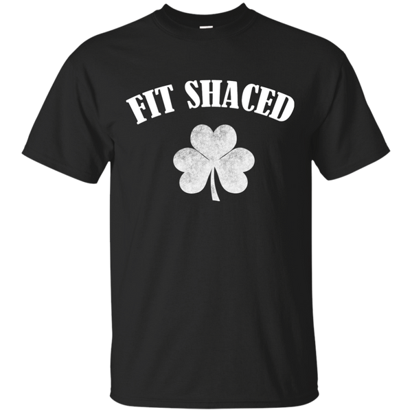 Fit Shaced Funny Shirt on Saint's Patrick Day hoodie, tank - TeesGrab