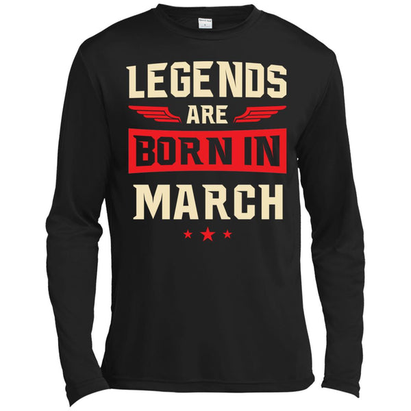 Legends Are Born in March Shirt, Hoodie, Tank - TeesGrab