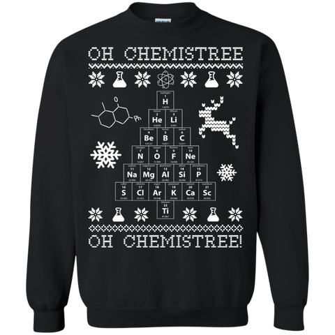 Oh Chemistree Christmas Ugly Sweater, Hoodie - TeesGrab