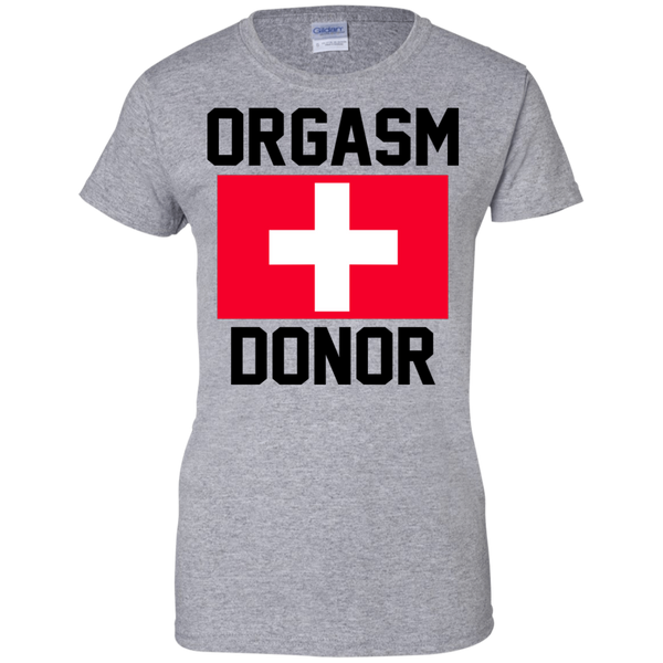 Orgasm Donor Funny Shirt, Hoodie, Sweater - TeesGrab