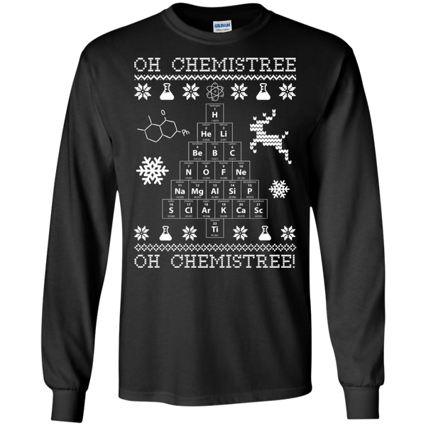 Oh Chemistree Christmas Ugly Sweater, Hoodie - TeesGrab