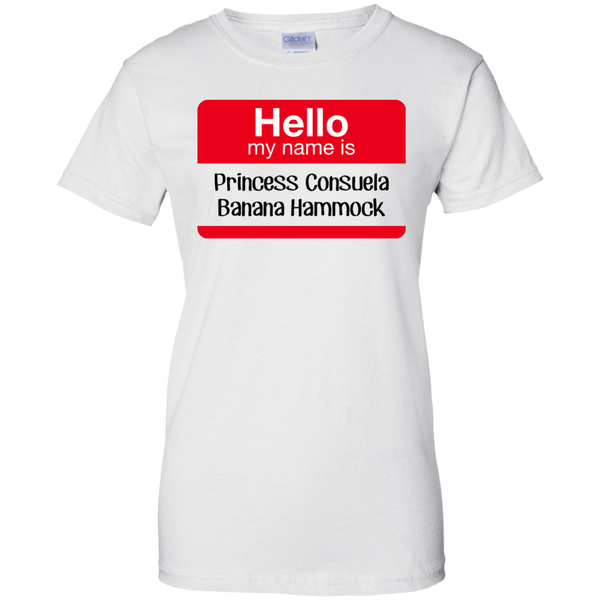 Hello my name is Princess Consuela Banana Hammock Shirt, Tank - TeesGrab
