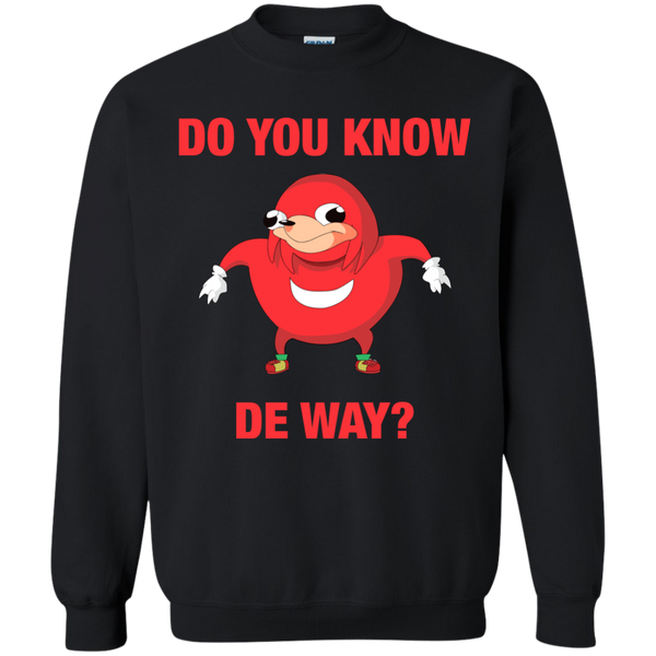 Ugandan Knuckles "Do You Know The Way" Shirt - TeesGrab