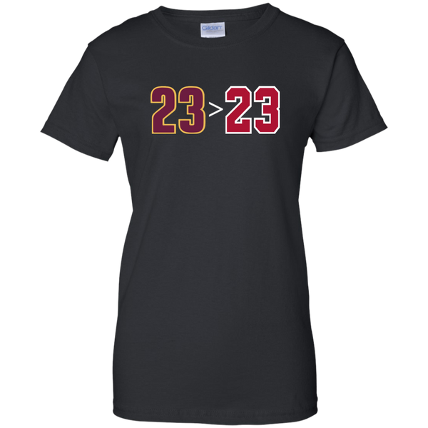 Lebron Greater than Jordan T-Shirt - TeesGrab