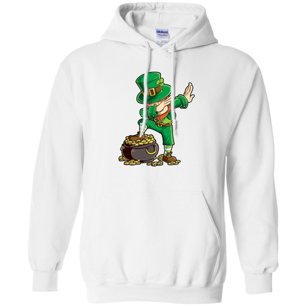 St Patrick's Day Dabbing Leprechaun Funny T-shirt - TeesGrab