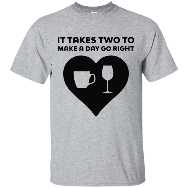 It Takes Two to Make a Day Go Right shirt - TeesGrab