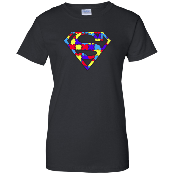Autism Awareness Superman Logo Light Blue Shirt, Hoodie, Tank - TeesGrab