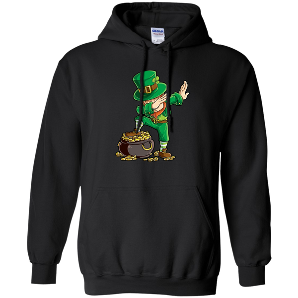 St Patrick's Day Dabbing Leprechaun Funny T-shirt - TeesGrab