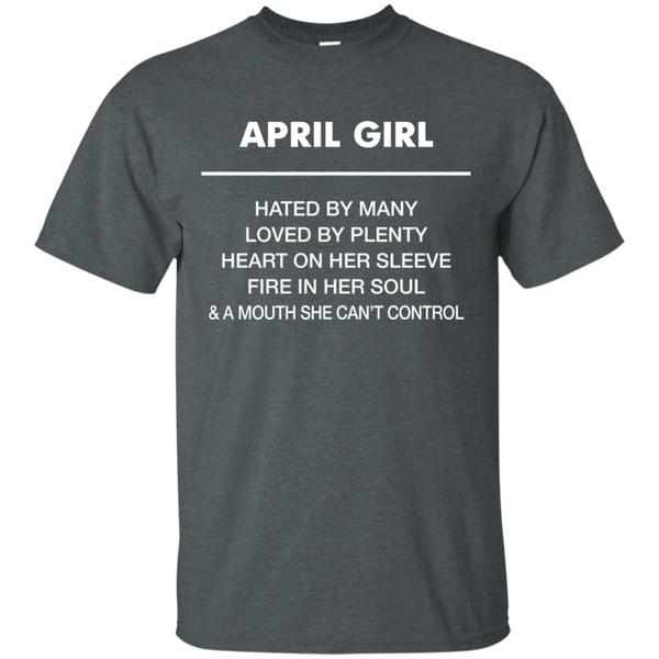 April Girl hated by many loved by plenty Shirt, Tank top - TeesGrab
