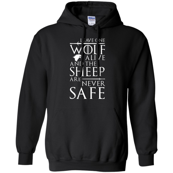GOT: Leave One Wolf Alone And The Sheep Are Never Safe Shirt, Hoodie - TeesGrab