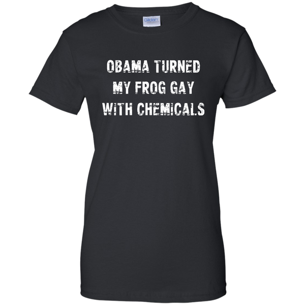 Obama Turned My Frog Gay With Chemicals Shirt, Hoodie, Tank - TeesGrab