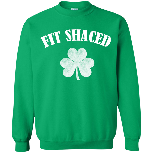 Fit Shaced Funny Shirt on Saint's Patrick Day hoodie, tank - TeesGrab