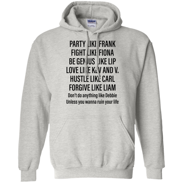 Party Like Frank Fight Like Fiora Be Genius Like Lip Shirt - TeesGrab