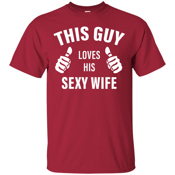 This Guy Loves His Sexy Wife Funny T-Shirt, Hoodie - TeesGrab