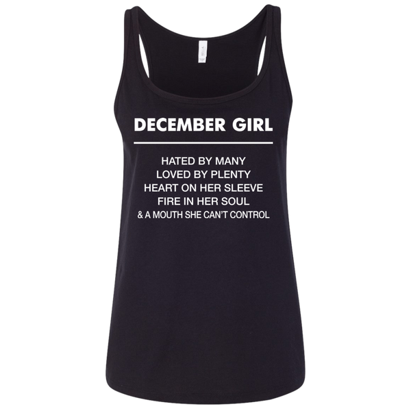 December Girl hated by many loved by plenty Shirt, Tank top - TeesGrab