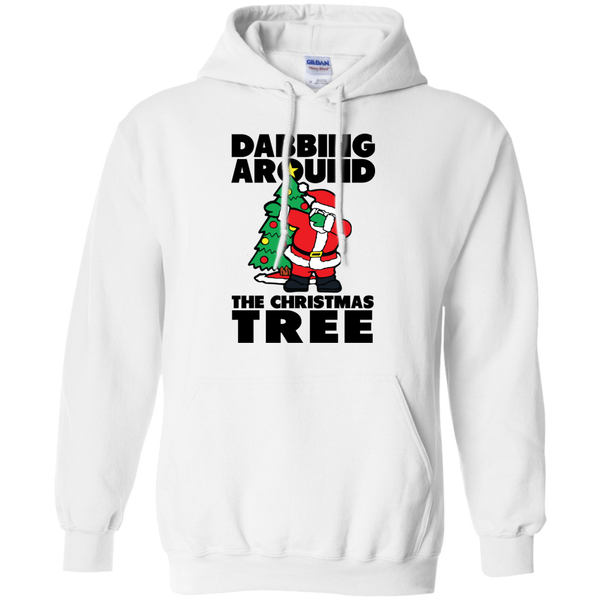 Santa Dabbing Around Christmas Tree T-shirt, Sweater - TeesGrab