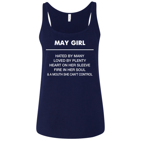 May Girl hated by many loved by plenty Shirt, Tank top - TeesGrab