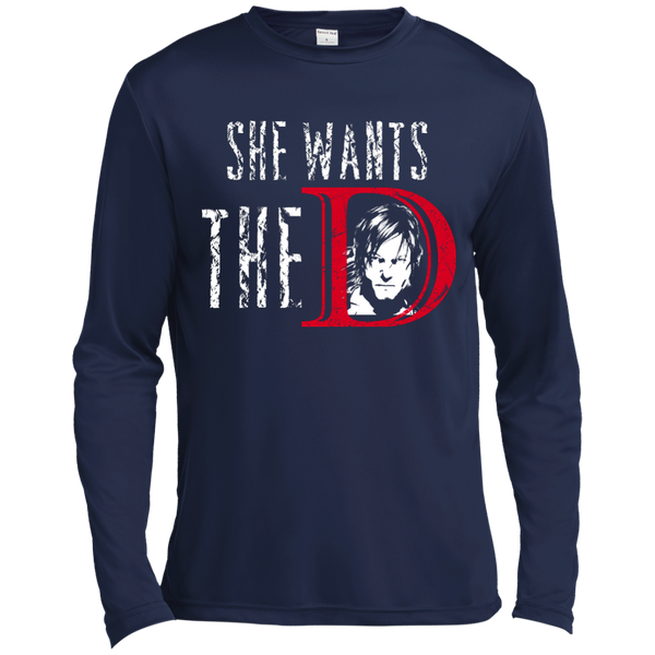 Daryl Dixon: She Wants The D shirt, hoodie, sweater, tank - TeesGrab