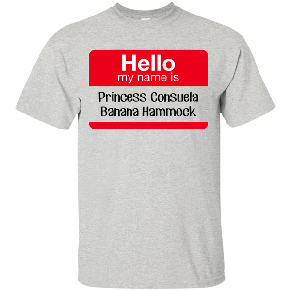 Hello my name is Princess Consuela Banana Hammock Shirt, Tank - TeesGrab